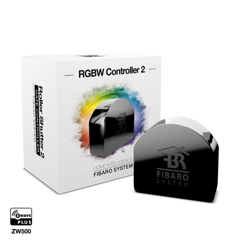 RECONDITIONNE-FIBARO - Contrôleur RGBW Z-Wave+ Fibaro RGBW Controller 2