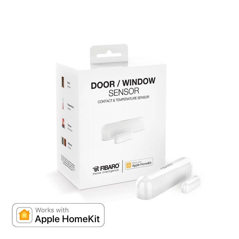 FIBARO - Détecteur d'ouverture Bluetooth Fibaro Door/Window Sensor compatible Apple HomeKit