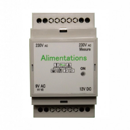 CARTELECTRONIC - Alimentations WES 12VDC & 9VAC