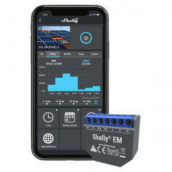 SHELLY - WiFi-operated Energy Meter  + 1 clamp 50A