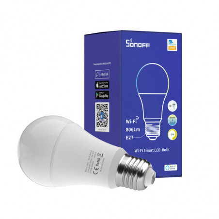 SONOFF - Ampoule intelligente WIFI Chaud/Froid Format E27