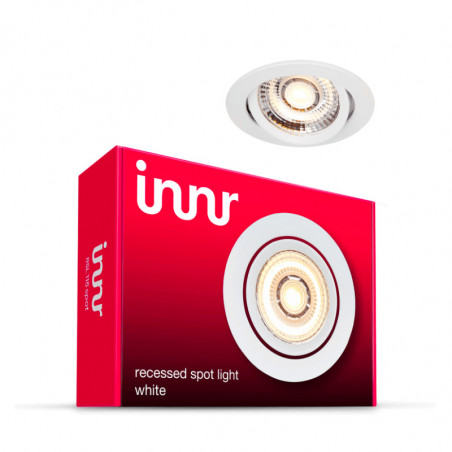 INNR - Recessed metal ceiling light - 1 additional spot Warm white