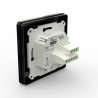 HEATIT CONTROLS - Thermostat Z-Wave+ pour plancher chauffant électrique 16A Z-TRM3, noir