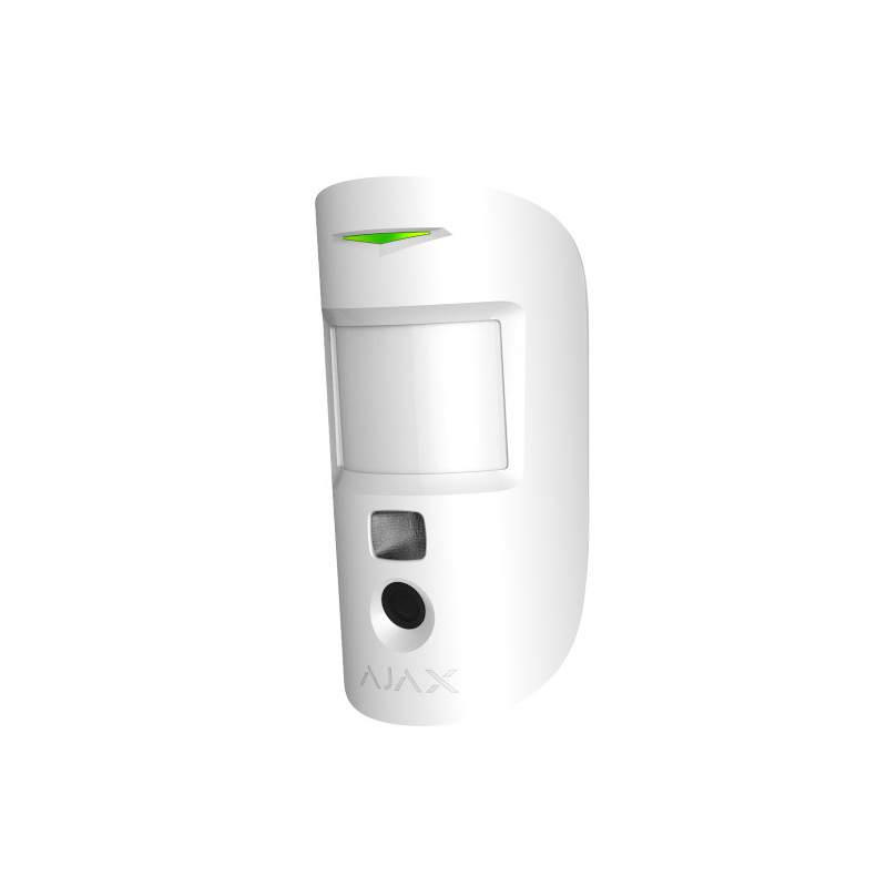 AJAX - Wireless motion detector with camera white