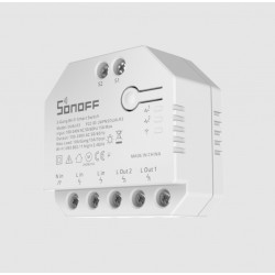 SONOFF - Commutateur intelligent WIFI 2 canaux + mesure consommation