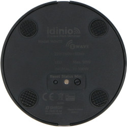 IDINIO - Z-Wave+ LED Foot Dimmer (black + white)