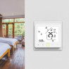 MOES - Thermostat Zigbee Blanc plancher chauffant hydraulique 3A