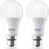 INNR - 2x Ampoule connectée type B22 ZigBee 3.0 RGBW + Blanc réglable