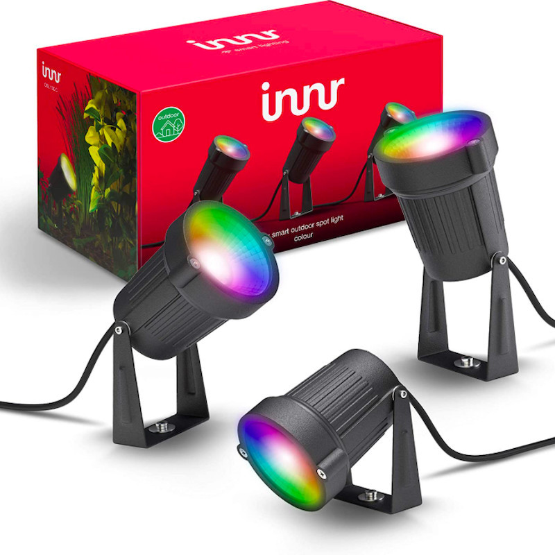 INNR - Connected LED spotlight for garden Color and White