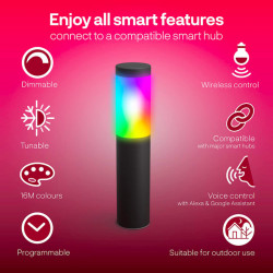 INNR - Additional Zigbee connected LED cylinder spotlight for Garden