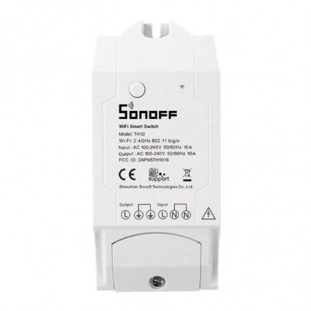 SONOFF - WIFI smart switch (10A) + temp/hum sensor input