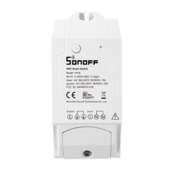 SONOFF - Commutateur intelligent WIFI (15A) + entrée capteur temp/hum