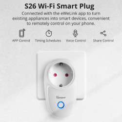 SONOFF - 10A WIFI smart plug (FR version)