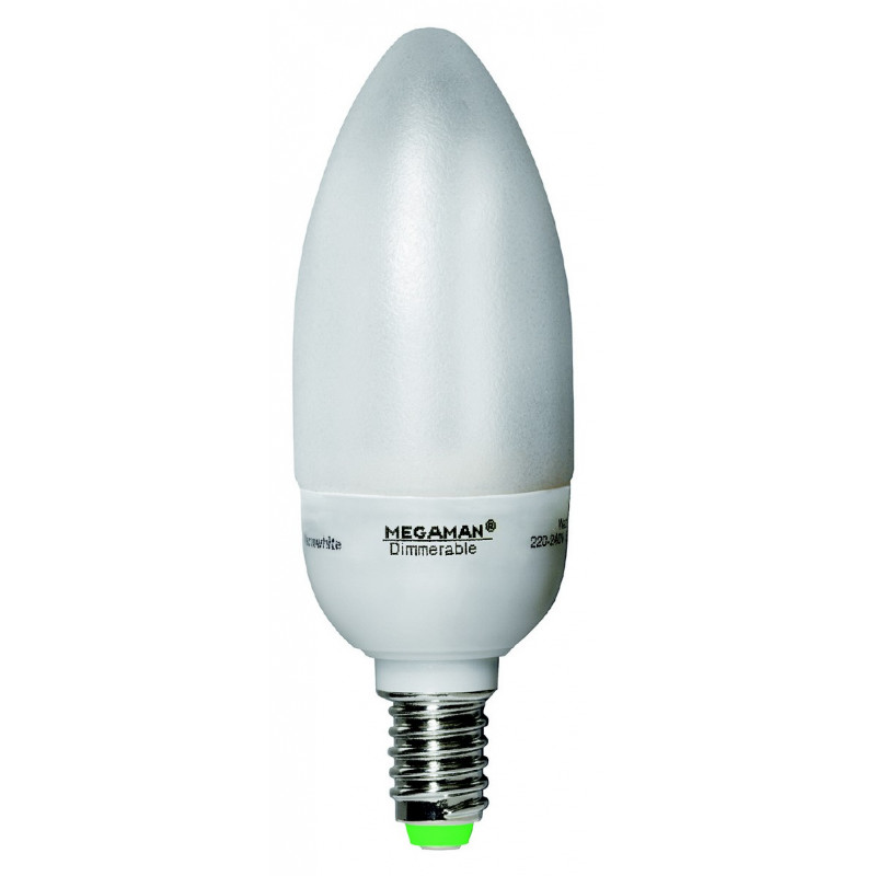 MEGAMAN Ampoule variable à économie d'énergie CL809d E14 827 Eco
