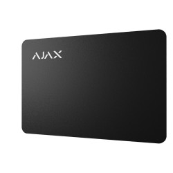 AJAX - Badge au format carte noir