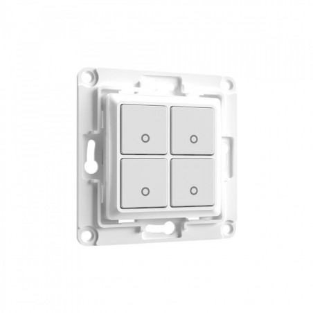 SHELLY - 4 buttons Shelly Wall Switch for Smart Relays - white