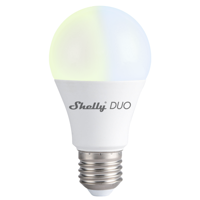 RECONDITIONNE - SHELLY - Ampoule LED Wi-Fi E27 9W blanc variable Shelly Duo