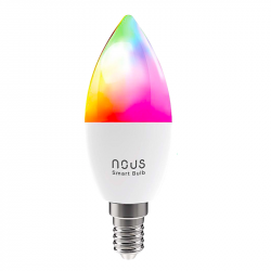 NOUS - TUYA WIFI RGB Smart Bulb (E14 Size)