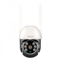 NOUS - Caméra connectée extérieure WIFI TUYA PTZ IP (3 MP)