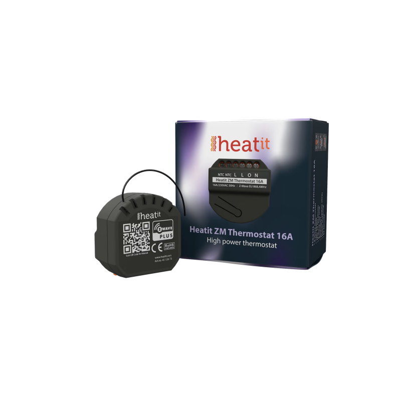HEATIT CONTROLS - Z-Wave+ 700 ZM Thermostat 16A
