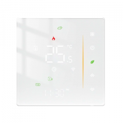 MOES - TUYA White WIFI smart thermostat for electric underfloor heating 16A