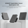 SONOFF - Wall switch connected WIFI (on mains) 2 channels - M5