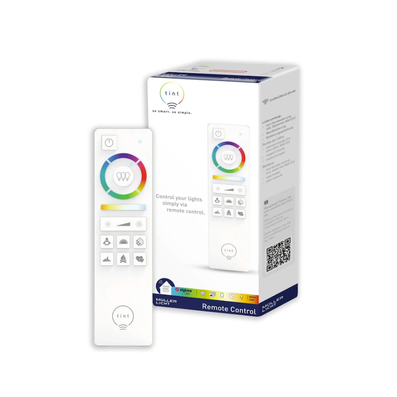 TINT - Zigbee 3.0 remote control + Bluetooth (white and colors)