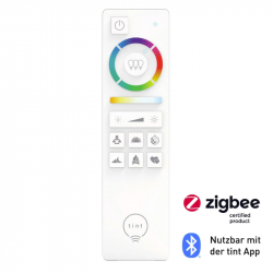 TINT - Zigbee 3.0 remote control + Bluetooth (white and colors)