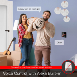 MOES - WIFI and Zigbee Tuya smart control panel (+ Alexa Built-in)
