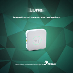 JEEDOM - Contrôleur domotique Jeedom Luna Z-Wave+ 700 et Zigbee 3.0