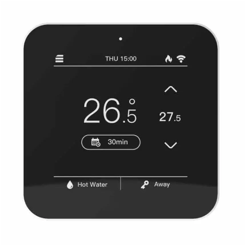 RECONDITIONNE - OWON - Thermostat pour chaudière Zigbee 3.0 (écran tactile, 5 ou 12V DC)