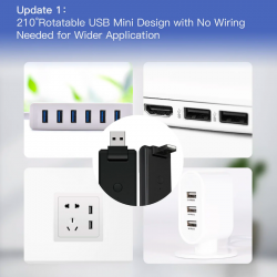 MOES - Télécommande universelle sans fil WIFI IR TUYA USB (compatible Alexa et Google assistant)