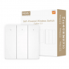 Zigbee battery-free wireless smart switch - 3 buttons - MOES