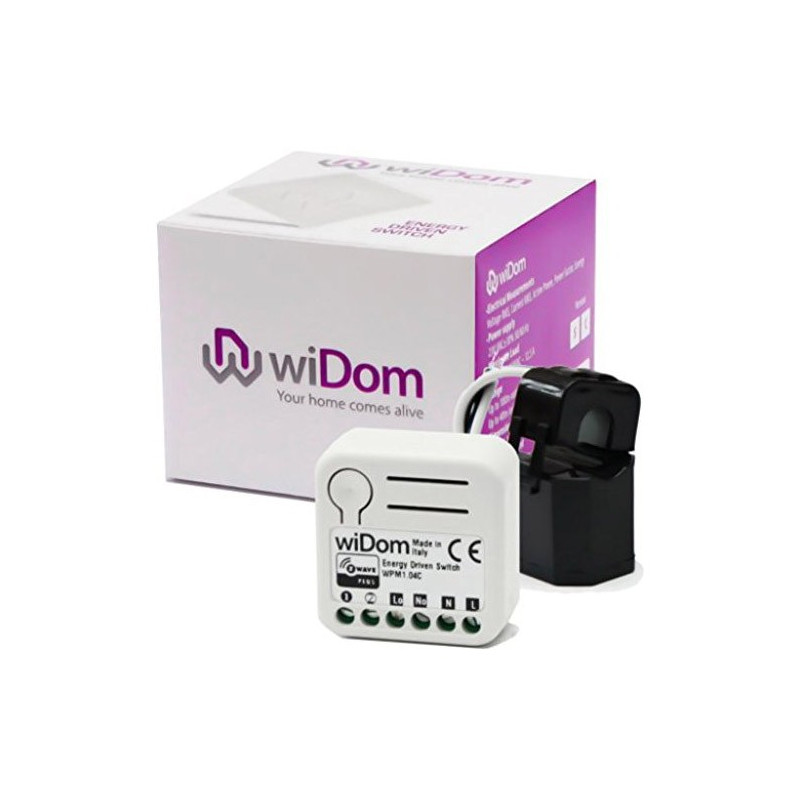 WIDOM - Z-Wave+ Energy Driven Switch Current TR Version