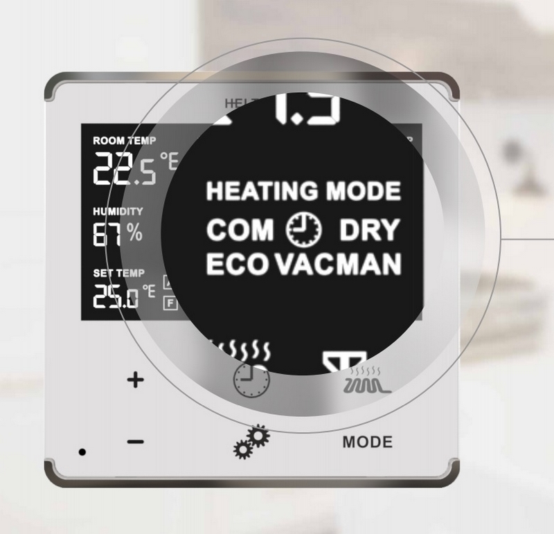 Heltun - Thermostat pour chauffage électrique Z-Wave+ 700