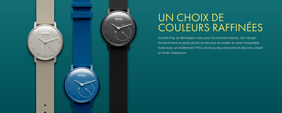 Withings activite pop domadoo